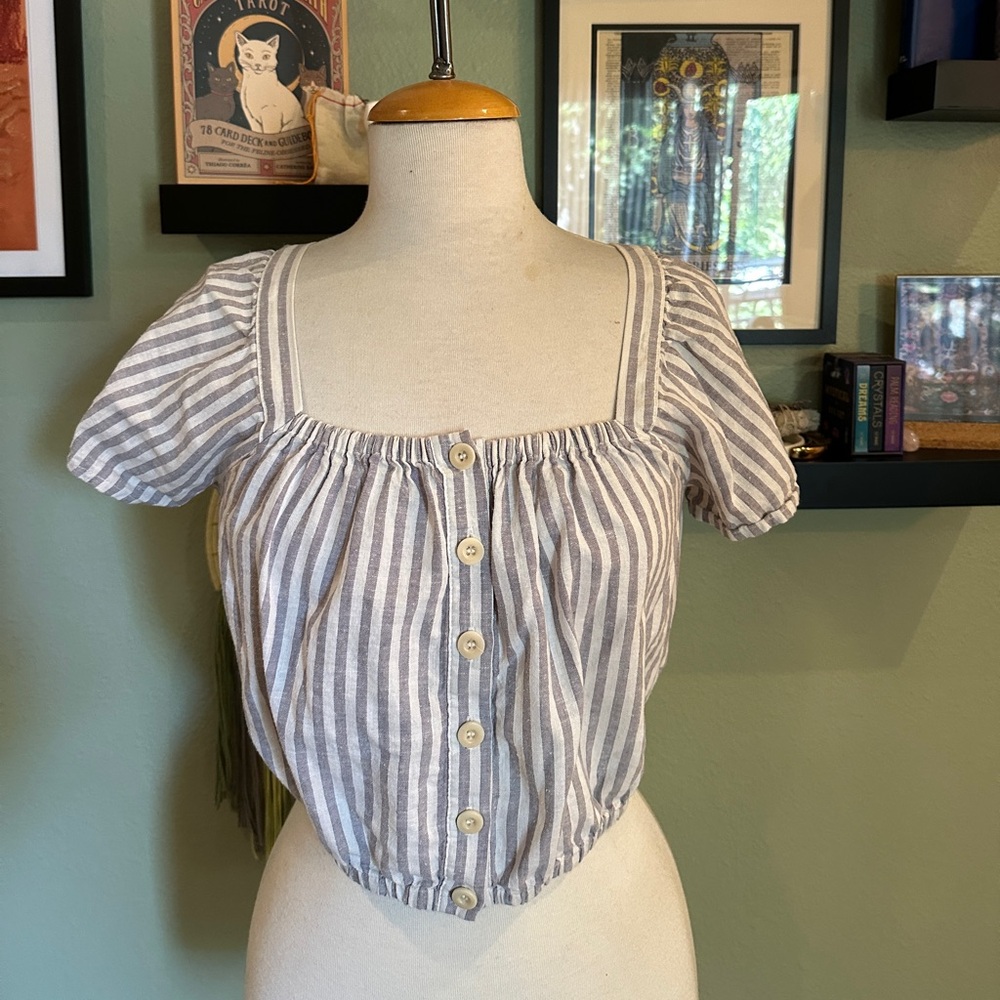 Madewell Striped Blouse